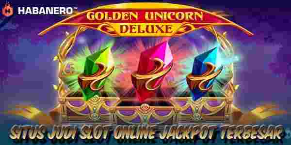 Situs Judi Slot Online Terbaik dan Terpercaya Jackpot Terbesar Golden Unicorn Deluxe